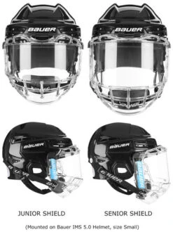 Visière Intégrale Bauer Concept 3 Junior -pro patinage soldes pdtimg 4476029b