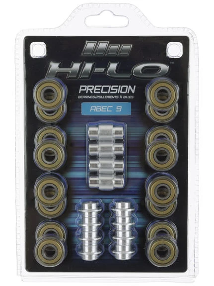 Kit roulements Mission Abec 9 + entretoises Kit Roulements Mission Abec 9 + Entretoises -pro patinage soldes product 10861741b
