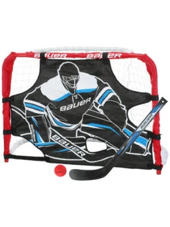 Kit Mini Cage Bauer Street Deluxe Acier + Tutor + Crosses + Balle